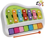 Baby Xilofone Infantil Musical Notas Educativo Baquetinha Menino Menina Modelo ZP00526 Certificado Pelo Inmetro Colorido Didático Original Zoop Toys