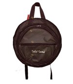 Ficha técnica e caractérísticas do produto Bag de Prato Triplo Solid Sound em Couro Marrom