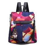 Ficha técnica e caractérísticas do produto Bag Impressão Feminino Multifuncional impermeável Moda Viagem Backpack