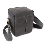 Ficha técnica e caractérísticas do produto LOS Bag Moda Canvas Único Shoulder Bag Camera Waterproof Bag Retro