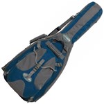 Bag para Violão com Mochila Destacável Azul Rb20489 Rockbag