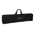Bag Roland para Teclados de 88 Teclas Cb-88rl Preta com Bolso para Fonte e Interior Acolchoado
