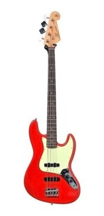 Ficha técnica e caractérísticas do produto Baixo 4 Cordas SX SJB 62 Jazz Bass Fiesta Red Com Bag