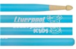 Ficha técnica e caractérísticas do produto Baqueta Liverpool Infantil Ll Kida Azul (par)
