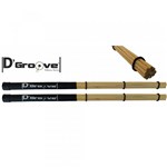 Ficha técnica e caractérísticas do produto Baqueta para Bateria - Rods Sticks(bambu) D'Groove Silenciosa (Effect Series) - D'groove Acessórios