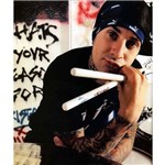 Baqueta Zildjian Signature Travis Barker Astb (padrão 5b) White Blink 182
