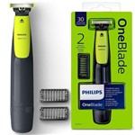 Ficha técnica e caractérísticas do produto Barbeador Aparador Oneblade Philips Qp2510/10 - Bivolt