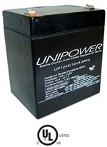 Ficha técnica e caractérísticas do produto Bateria 12V - 4,5Ah Up1245-A Unipower