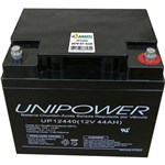 Ficha técnica e caractérísticas do produto Bateria 12V VRLA Ácida Regulada por Válvula UP12440 Unipower