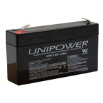 Ficha técnica e caractérísticas do produto Bateria 6v 1,3a Selada Up613 Unipower