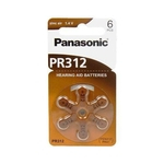 Ficha técnica e caractérísticas do produto Bateria Auditiva Pr312 Cartela Com 6 Unidades - Panasonic