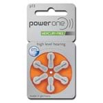 Ficha técnica e caractérísticas do produto Bateria Auditiva Power One P13