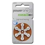 Ficha técnica e caractérísticas do produto Bateria Auditiva Power One P312