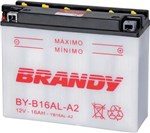 Ficha técnica e caractérísticas do produto Bateria Brandy Yb16ala2 0167 V-max 1200 85 Até 07 - Xv 700 Virago 84 Até 87 - Xv 750 Virago 81 Até 96 - Ducati 996s