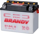 Ficha técnica e caractérísticas do produto Bateria Brandy Yb4lb 0008 C100 Dream / Pegeot Scooters 50 - Brandy