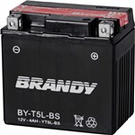 Bateria Brandy Yt5Lbs 0015 Titan 125 Es / Biz / Job / Titan 150 Ks / Cg 125 Fan / Bros 125 Es / Web / Pop 100 / Dafra Super 100 / Sundown Web 100