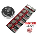 Ficha técnica e caractérísticas do produto Bateria CR2032 3V C/ 5 Unidades - Maxell Micro Lithium