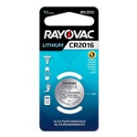 Ficha técnica e caractérísticas do produto Bateria de Lithium 3v Blister com 1 Cr2016 - Rayovac
