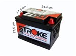Ficha técnica e caractérísticas do produto Bateria de Som Stroke Power 80ah/hora e 700ah/pico