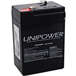 Ficha técnica e caractérísticas do produto Bateria Estacionária Selada 6v/4,5ah UP645SEG Unipower