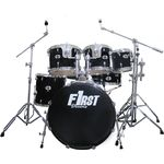Ficha técnica e caractérísticas do produto Bateria F1rst Drums Black 3t