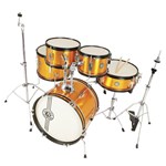 Ficha técnica e caractérísticas do produto Bateria Infantil Acústica One Drum Om Orange Nagano