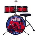 Ficha técnica e caractérísticas do produto Bateria Infantil Homem Aranha Marvel Spider BIM-S2 Vermelho - PHX