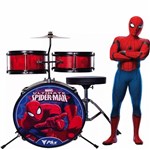 Ficha técnica e caractérísticas do produto Bateria Infantil PHX Homem Aranha Marvel Spider BIM-S2 Red