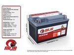 Ficha técnica e caractérísticas do produto Bateria Honda Cb 500 1997 a 2005 Naja 10ns (ytx9-bs)