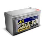 Bateria Moura Estacionaria VRLA 12V 7A para No-break Estabilizadores Alarmes Dispositivos Eletronicos - Baterias Moura