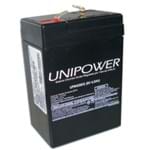 Ficha técnica e caractérísticas do produto Bateria Multiuso Up645 6v 4,5a Selada Unipower