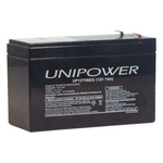 Ficha técnica e caractérísticas do produto Bateria Nobreak 12V 07AH Unipower 11275 - Saldao