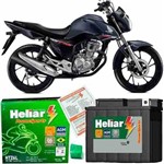 Ficha técnica e caractérísticas do produto Bateria 5ah Htz6l Honda Cg Titan/fan 125/150/160 - Heliar