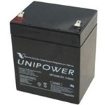 Bateria P/ Nobreak/Alarme 12v 5ah Unipower Up1250 F187 - 425 - Unicoba