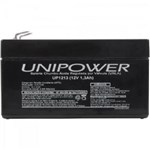 Ficha técnica e caractérísticas do produto Bateria Selada 12V/1,3A Up1213 Unipower