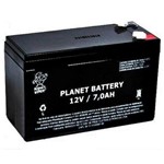 Ficha técnica e caractérísticas do produto Bateria Selada 12V 7A Recarregavel Planet Battery