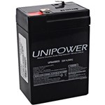 Ficha técnica e caractérísticas do produto Bateria Selada 6 V 4.5 Ah Estacionaria Unipower