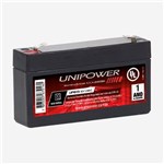 Ficha técnica e caractérísticas do produto Bateria Selada 6V 1.3AH F187 UP613 OC 06B033 Unipower