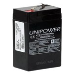 Ficha técnica e caractérísticas do produto Bateria Selada 6v 4,5ah Unipower Modelo Up645seg