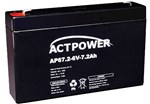 Ficha técnica e caractérísticas do produto Bateria Selada 7ah 6v Tecnologia Vrla / Agm - Act Power