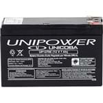 Ficha técnica e caractérísticas do produto Bateria Selada P/ Nobreak 12V 7AH Unipower UP1270E