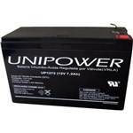 Ficha técnica e caractérísticas do produto Bateria Selada para Alarme Nobreak 12V 7.2A Up1272 Unipower