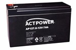 Bateria Selada Recarregável 12 Volts 7Ah - ACT Power