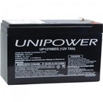 Ficha técnica e caractérísticas do produto Bateria Selada UP1270SEG 12V/7Ah UNIPOWER
