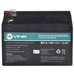 Ficha técnica e caractérísticas do produto Bateria Selada Vlca 12V 12A BS12-120 Vinik