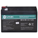 Ficha técnica e caractérísticas do produto Bateria Selada Vlca 12V 9.0A BS12-90 Vinik