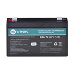 Ficha técnica e caractérísticas do produto Bateria Selada VLCA 6V 7,2A BS6-72 - Vinik - Vinik
