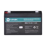Ficha técnica e caractérísticas do produto Bateria Selada VLCA 6V 7,2A BS6-72 - Vinik