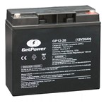 Ficha técnica e caractérísticas do produto Bateria Selada Vrla 12v 20ah - Nobreak, Alarme - Get Power
