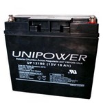 Ficha técnica e caractérísticas do produto Bateria Selada VRLA 12V, 18Ah M5 UP12180 - Unipower